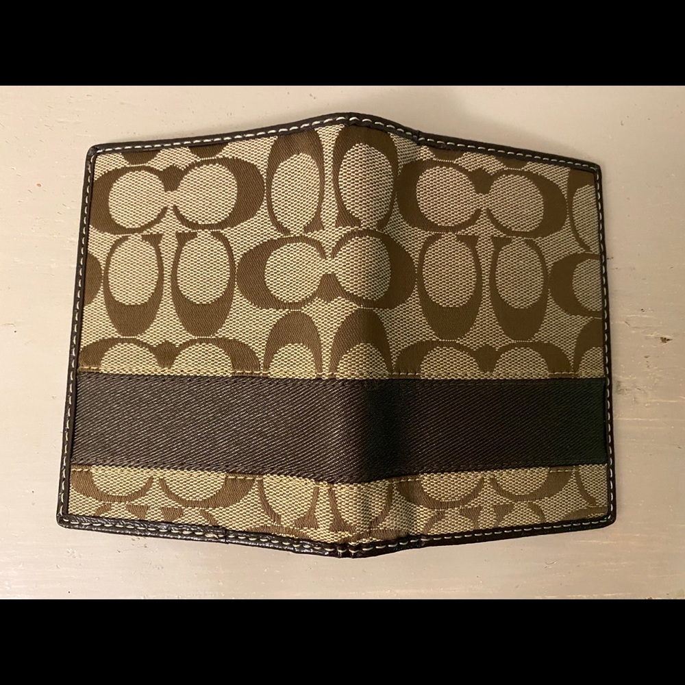 Vintage Coach passport holder